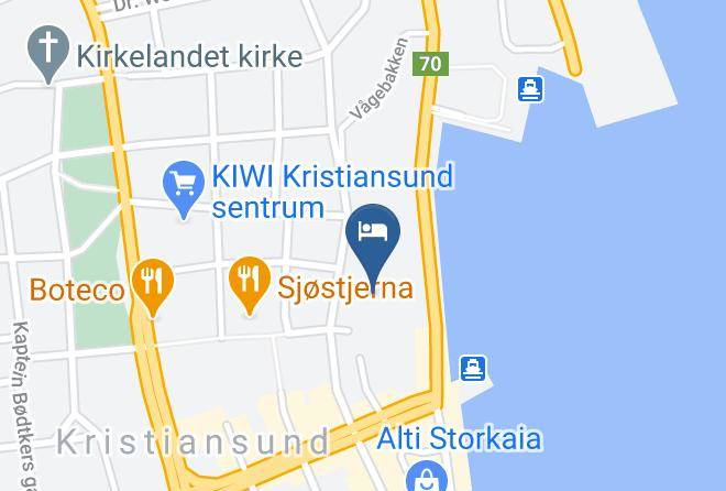 Kristiansund - Comfort Hotel Fosna Maps