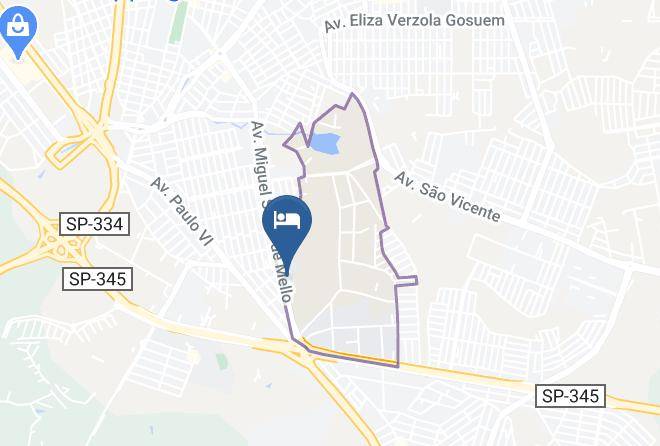 Franca - Comfort Hotel Maps