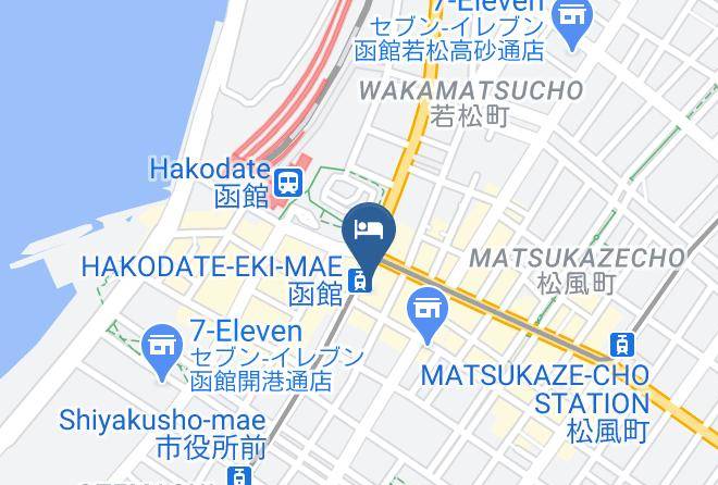 Hakodate City - Comfort Hotel Hakodate Maps