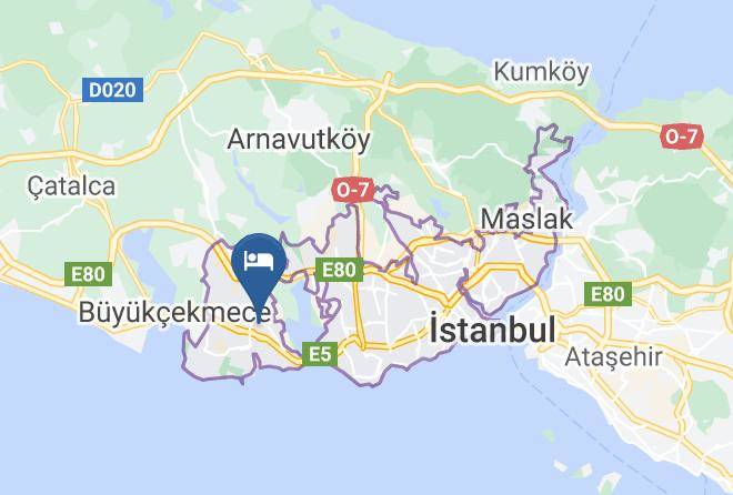 Esenyurt - Comfort Hotel Beylikduzu Maps