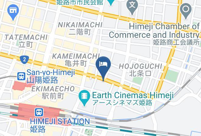 Himeji City - Comfort Hotel Himeji Maps