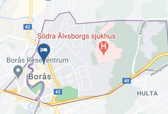 Boras - Comfort Hotel Jazz Maps