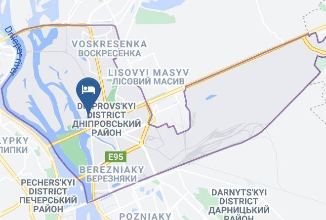 Kyiv - Comfort Hotel Maps