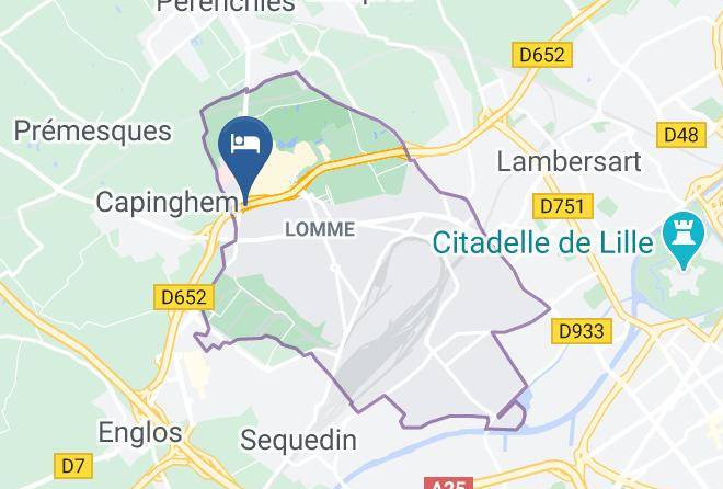 Nord - Comfort Hotel Lille Lomme Maps