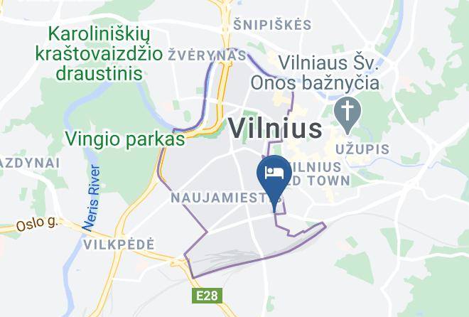 Vilnius - Comfort Hotel Vilnius Maps