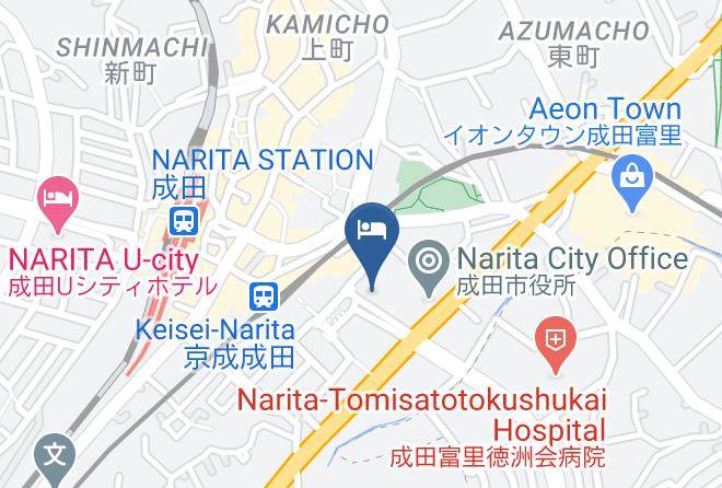 Narita City - Comfort Hotel Narita Maps