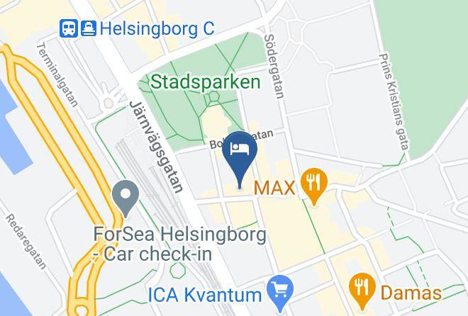 Comfort Hotel Helsingborg Map