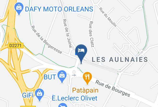 Loiret - Comfort Hotel Orleans Olivet Maps