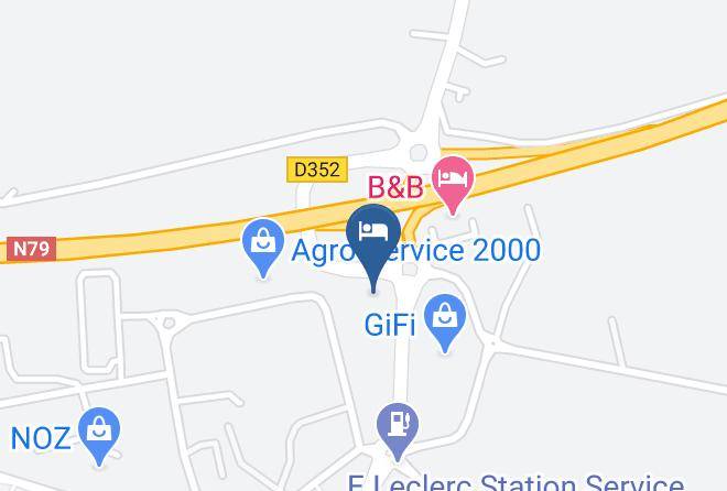 Saone Et Loire - Comfort Hotel Paray Le Monial Maps