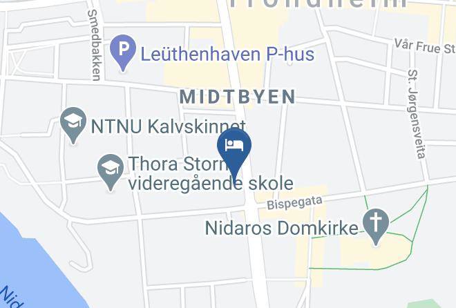 Trondheim - Comfort Hotel Park Maps