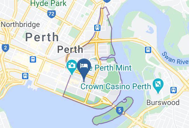 Perth - Comfort Hotel Perth City Maps