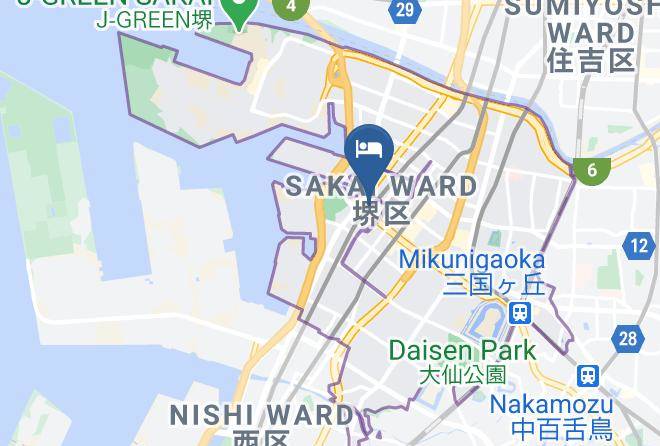 Sakai City Sakai Ward - Comfort Hotel Sakai Maps