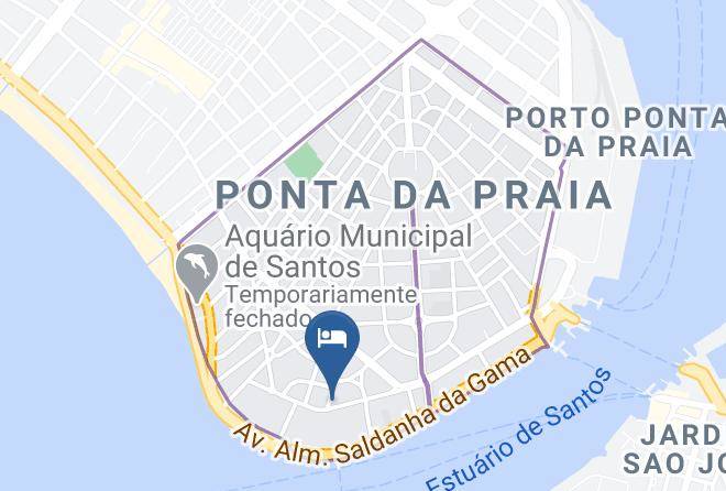 Santos - Comfort Hotel Santos Maps