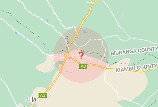 Comfort Hotel Map - Central - Kiambu