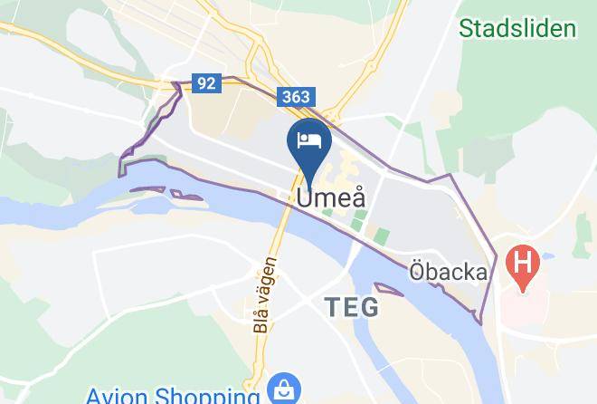 Umea - Comfort Hotel Umea City Maps