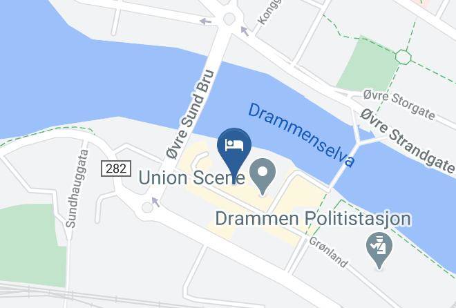Drammen - Comfort Hotel Union Brygge Maps