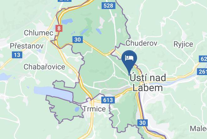 Usti Nad Labem - Comfort Hotel Usti Nad Labem City Maps