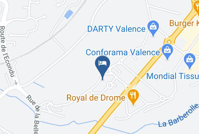Drome - Comfort Hotel Valence Maps