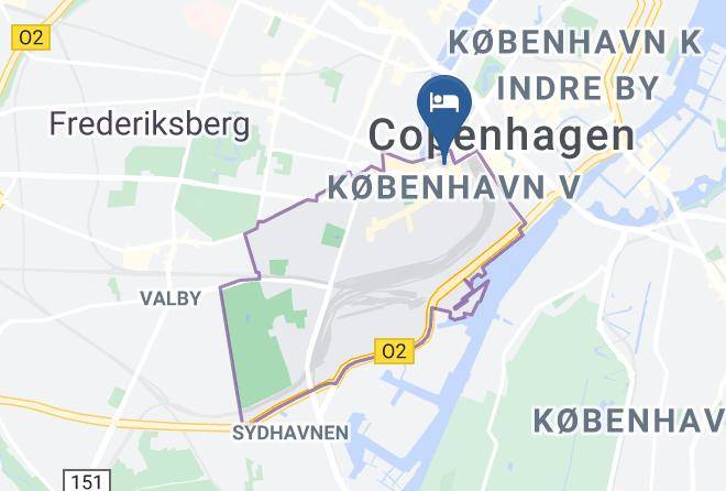 Kobenhavn - Comfort Hotel Vesterbro Maps