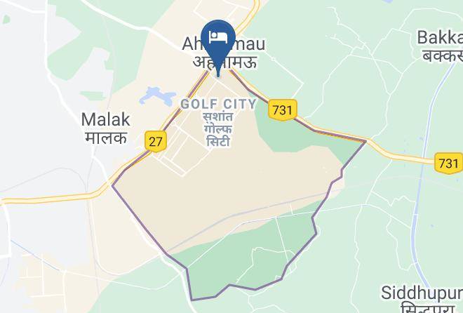 Lucknow - Comfort Hotel Vista Residency Maps