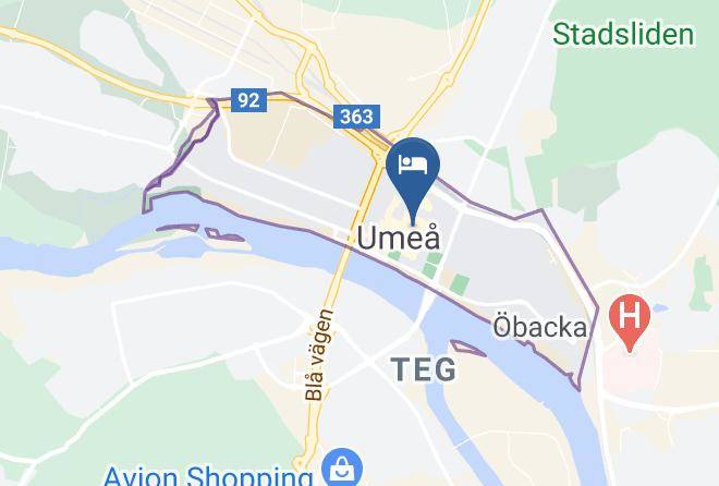 Umea - Comfort Hotel Winn Maps