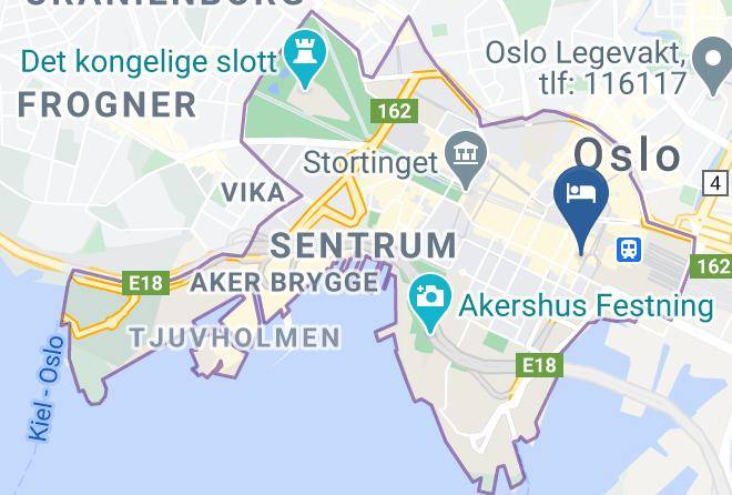 Oslo Oslo Sentrum - Comfort Hotel Xpress Central Station Maps