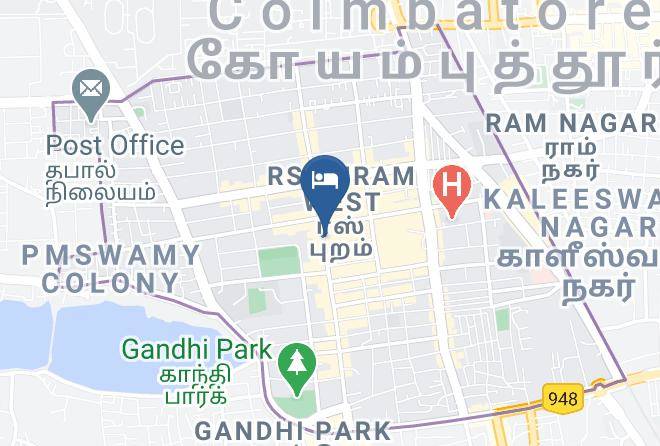 Coimbatore - Comfort Hotels Maps