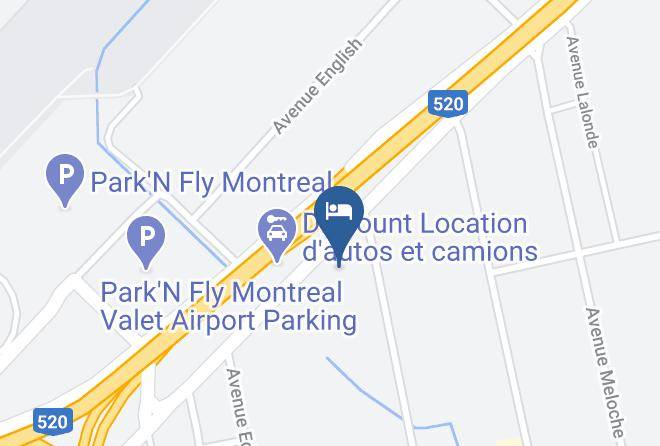 Montreal - Comfort Inn Aeroport Dorval Maps