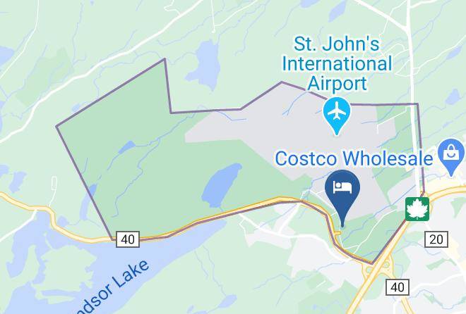 Division 1 - Comfort Hotel St John's Maps