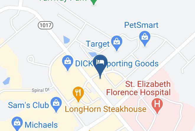 Boone - Comfort Inn Airport Turfway Road Maps