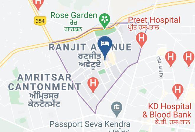 Amritsar - Comfort Inn Alstonia Maps