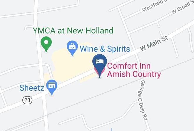 Lancaster - Comfort Inn Amish Country Maps