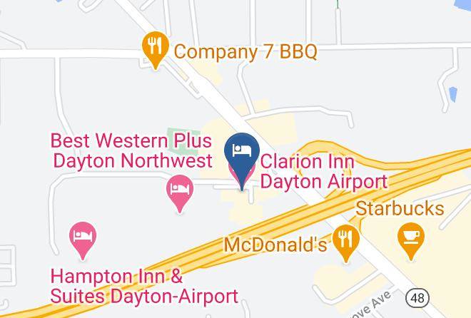 Montgomery - Clarion Inn Dayton Airport Maps