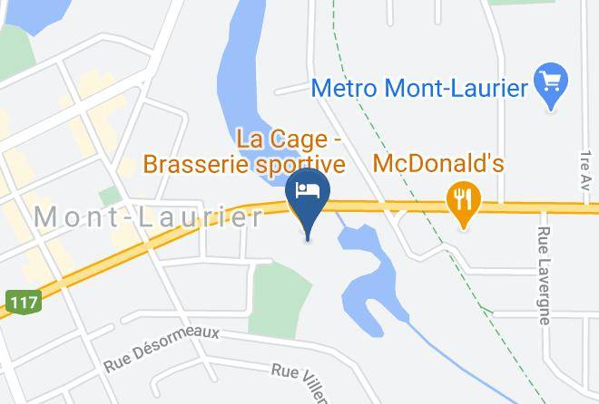 Antoine Labelle Regional County Municipality - Comfort Inn Mont-Laurier Maps