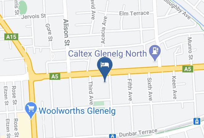 Holdfast Bay - Comfort Inn Glenelg Maps