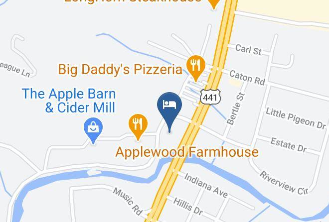 Sevier - Comfort Inn Apple Valley Maps