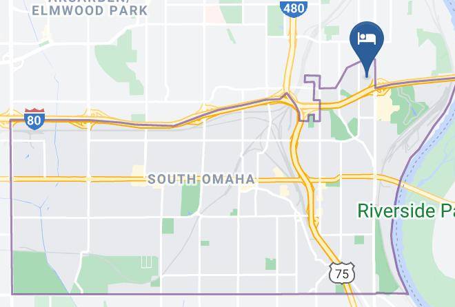 Douglas - Comfort Inn At The Zoo Omaha Maps