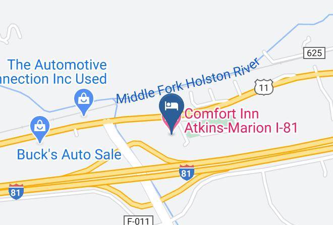 Smyth - Comfort Inn Atkins Marion I 81 Maps