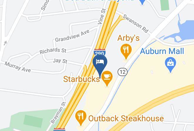 Worcester - Comfort Inn Auburn Worcester Maps