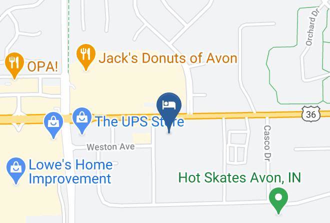 Hendricks - Comfort Inn Avon North Indianapolis Maps