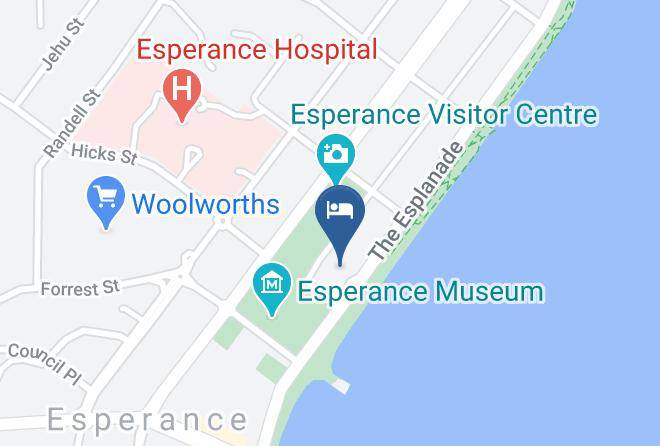 Esperance - Comfort Inn Bay Of Isles Maps