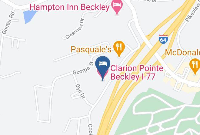 Raleigh - Clarion Pointe Beckley I 77 Maps