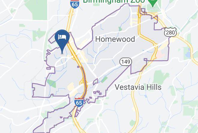 Jefferson - Comfort Inn Birmingham Homewood Maps