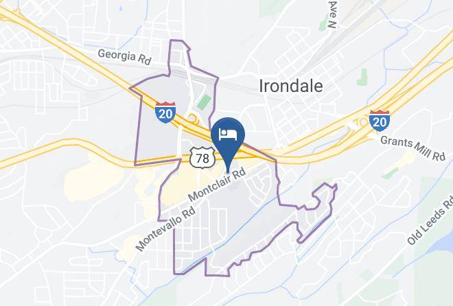 Jefferson - Comfort Inn Birmingham Irondale Maps