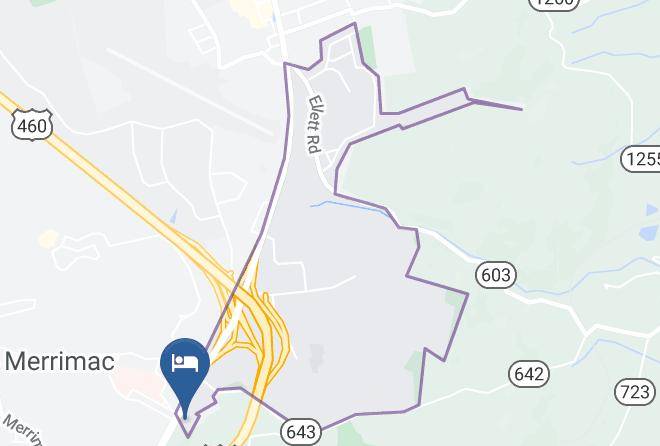 Montgomery - Comfort Inn Blacksburg University Area Maps