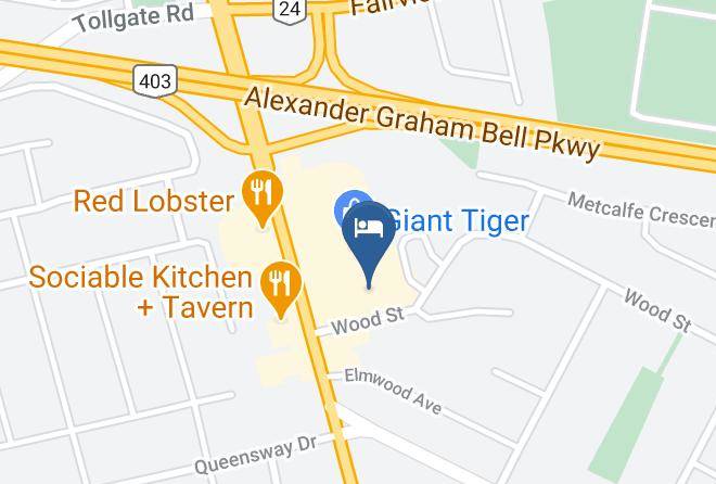 Brant - Comfort Inn Brantford Maps