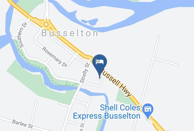 Busselton - The Timothee Resort Maps