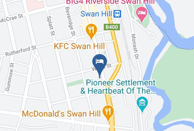 Swan Hill - Quality Inn Swan Hill Maps