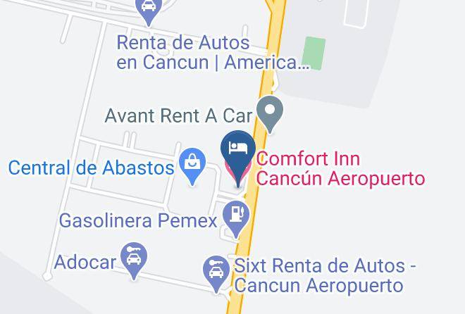 Benito Juarez - Comfort Inn Cancun Aeropuerto Maps