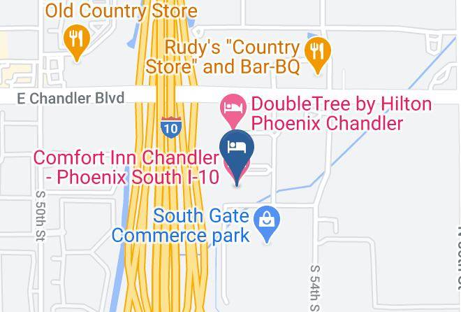 Maricopa - Comfort Inn Chandler Phoenix South I 10 Maps
